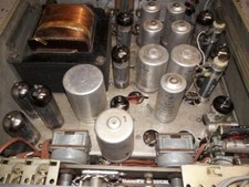 Wzmacniacz lampowy z 4 x ECL86, 2 x ECC83, 2 x EZ80, 1 x EZ81 