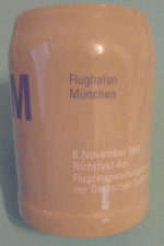 Flughafen München M Krug 8. 11. 1990 Richtfest Flugzeugwartungsanlagen Lufthansa