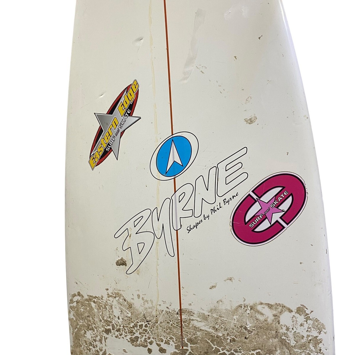 Vintage Byrne Shapes By Phil Byrne Surf Board 6 Channel | eBay