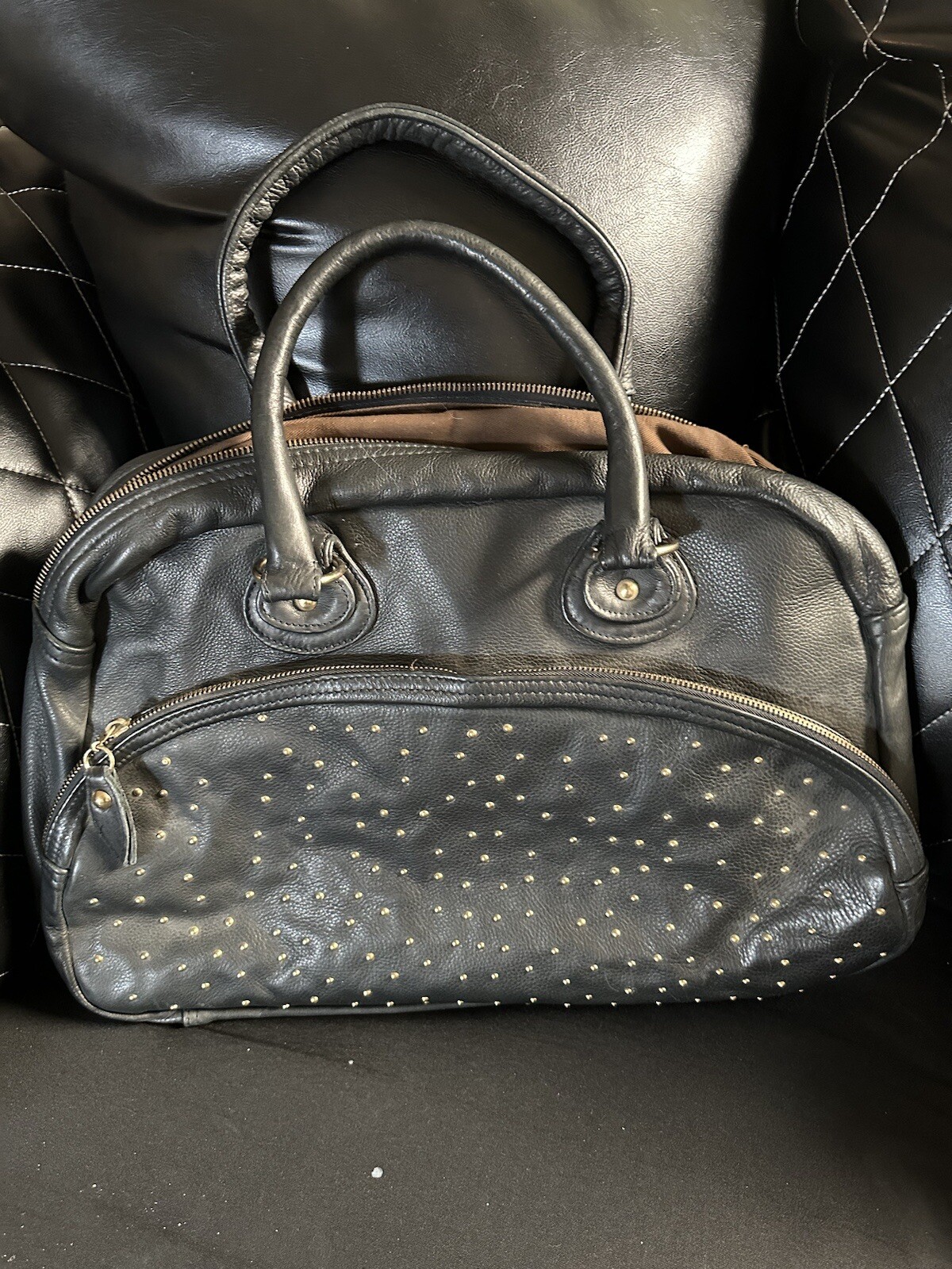 onna ehrlich Leather Handbag - image 1