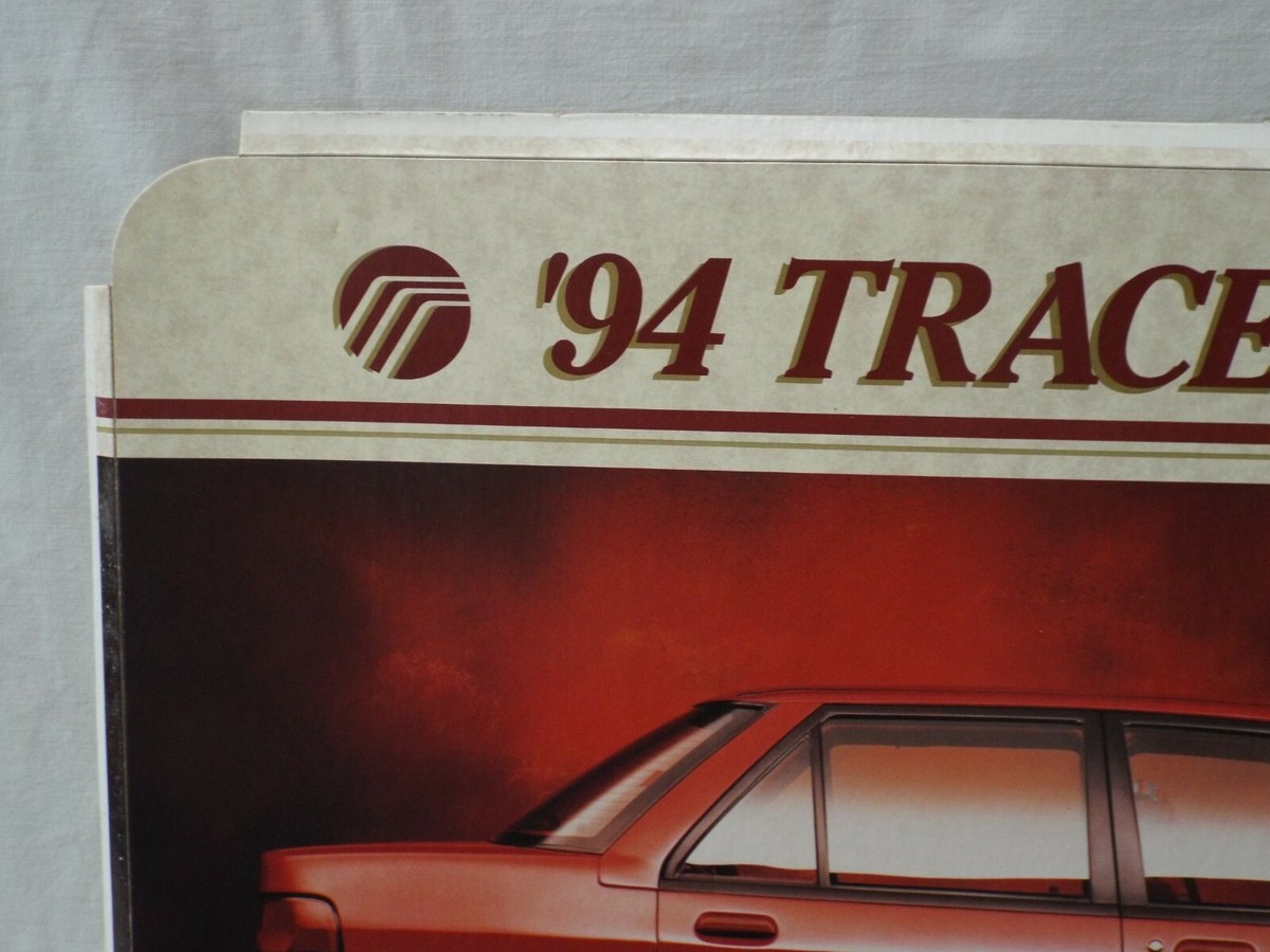Promo Dealership Showroom Sign 1994/94 Mercury Tracer Poster-Ford