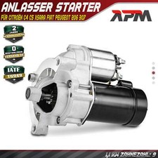 Anlasser Starter 1,1 KW 9 Zähnez. für Citroën C4 Xsara Fiat Ulysse Peugeot 206