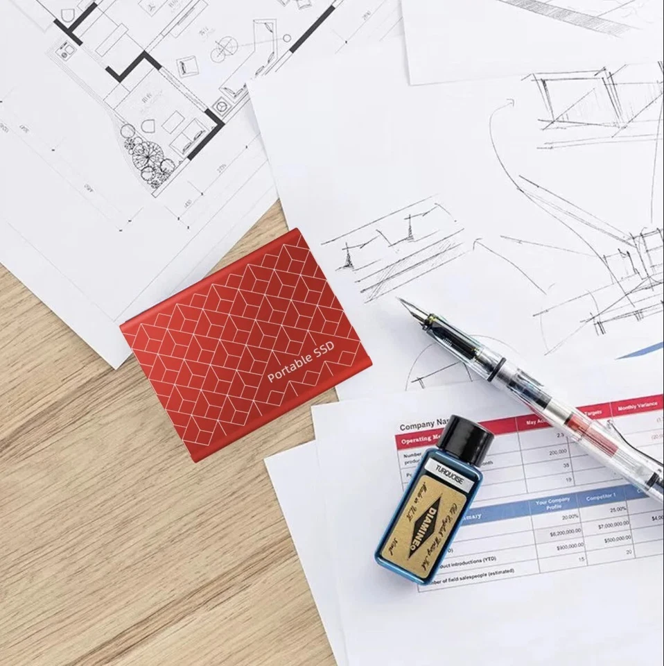 Disque Dur Externe Portable SSD 2 à 16 To USB Type C Stockage grande capacité - Photo 2/4