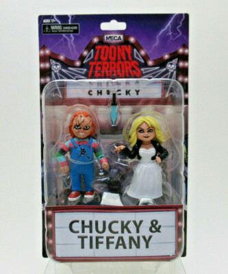 NECA Chucky: Toony Terrors Chucky Tiffany Action Figure Set 634482397435| 
