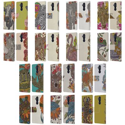 OFFICIAL VALENTINA ANIMALS AND FLORAL LEATHER BOOK WALLET CASE FOR NOKIA PHONES