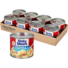 (8 Pack) Dinty Moore White Chicken & Dumplings, Hearty Meals, 20 Ounce