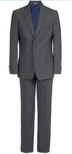 Nautica Boys' 2-Piece Formal Suit - Size 16- Charcoal Heather