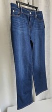 Bandolino Women's Mandie Straight Denim Jeans- Regular Dark Wash Athens Size 1