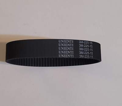 1 Belt Only! HTD 3M Wide Rubber Synchronous Belt Black (Electric Skateboard 80MM