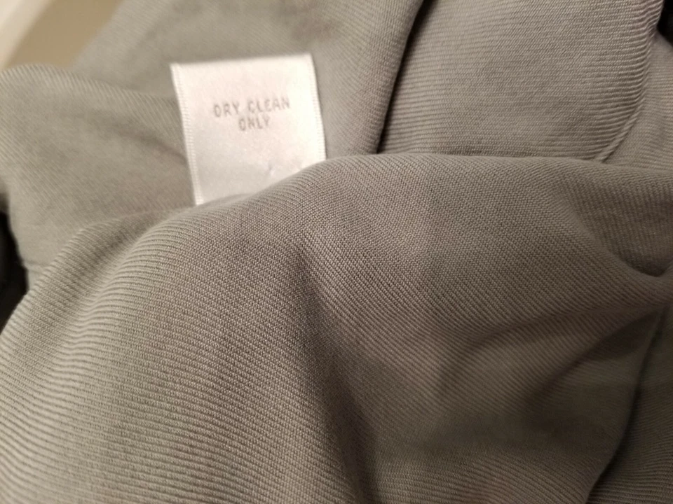 Perry Ellis Mens Shirt Size XXL 2XL 2X Large Bluish Gray Silk - Image 3 of 4