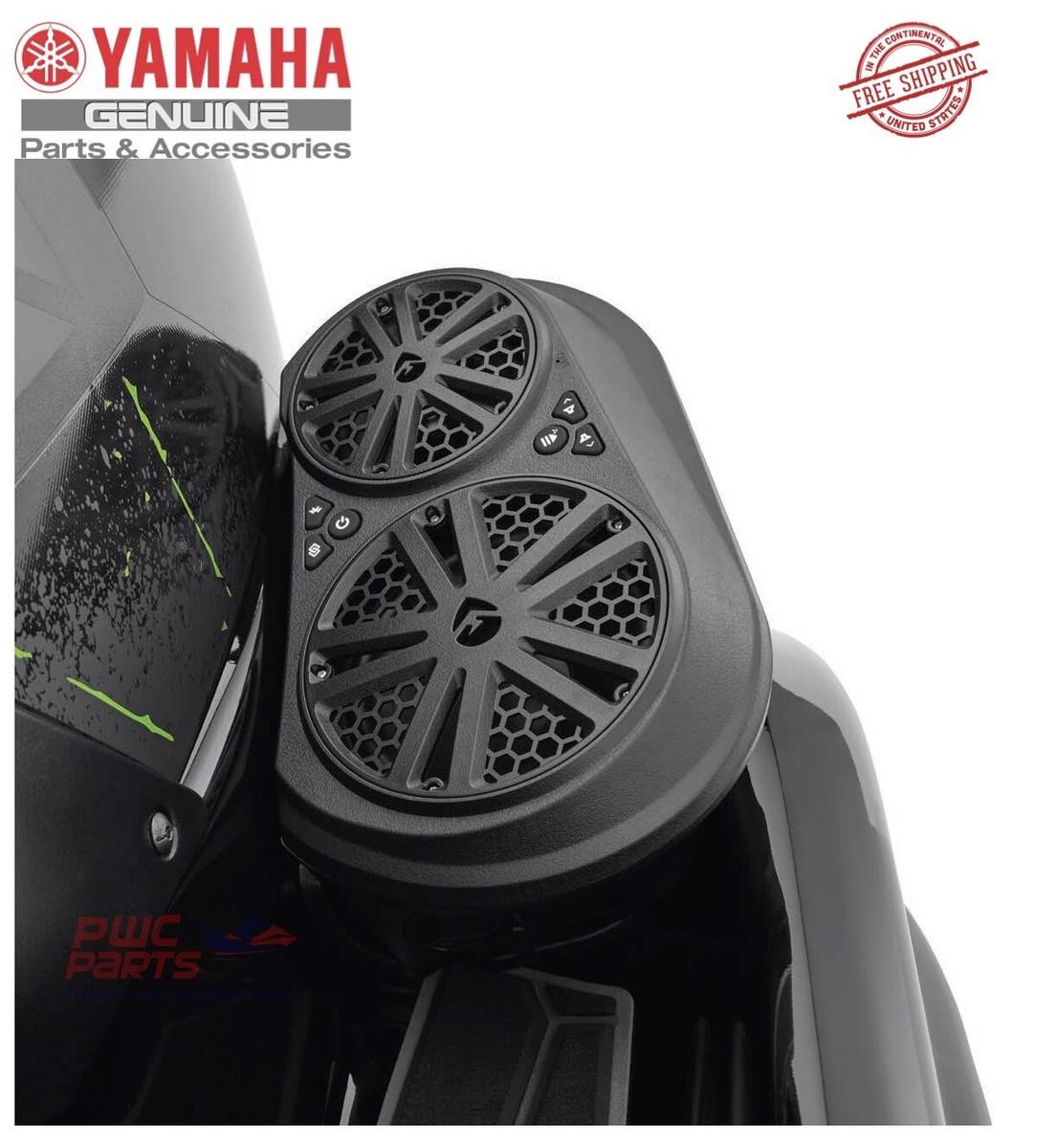 Majesty Local Hero 160cm 新品未使用 Yamaha OEM EX JetBlaster EcoCast Footwell Speakers Kit Black F3Y