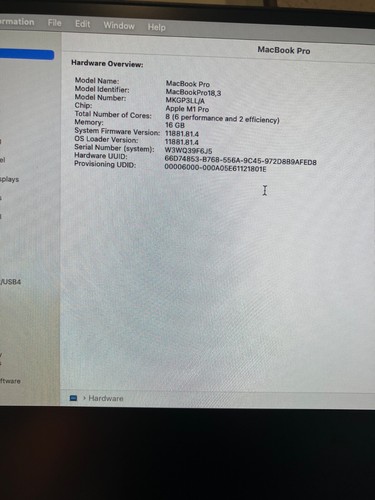 2021 Apple MacBook Pro 14" | M1 Pro 8/14 Core | 16GB RAM 512GB Cracked Screen - Afbeelding 18 van 20