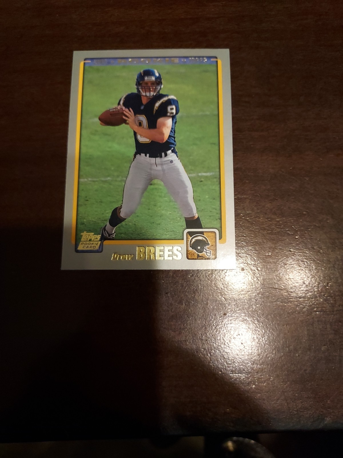 2001 Topps Drew Brees # 328 RC Rookie San Diego Chargers 🔥 New Orleans Saints