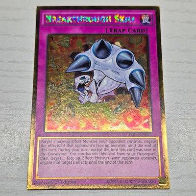 Konami Yu-Gi-Oh! Breakthrough Skill PGL3-EN095 Gold Rare Foil 1st Ed ENG