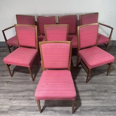 Set Of 8 Mid Century Rosewood Dining Chairs Gordon Russell For Restoration - Image 1 of 4