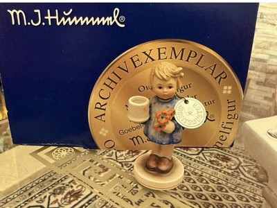 Seltene Hummel Figur 115 FM3 Rote Linie   Arbeitsmuster Plombe Figur aus Archiv
