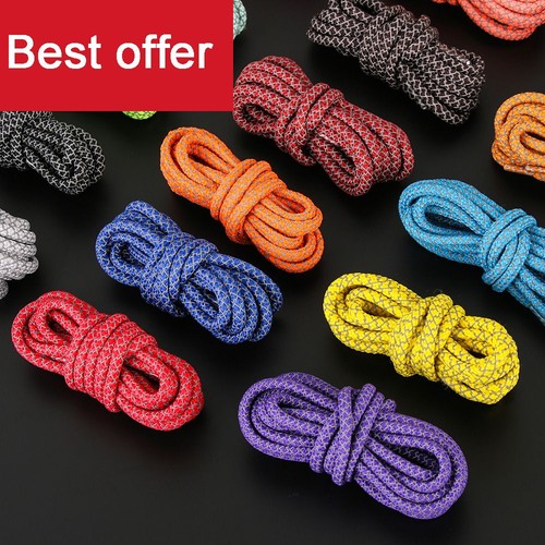 Reflective Fluorescent Sneaker Shoestrings Sport Shoelaces Shoes Lace Shoe Rope - Picture 7 of 16