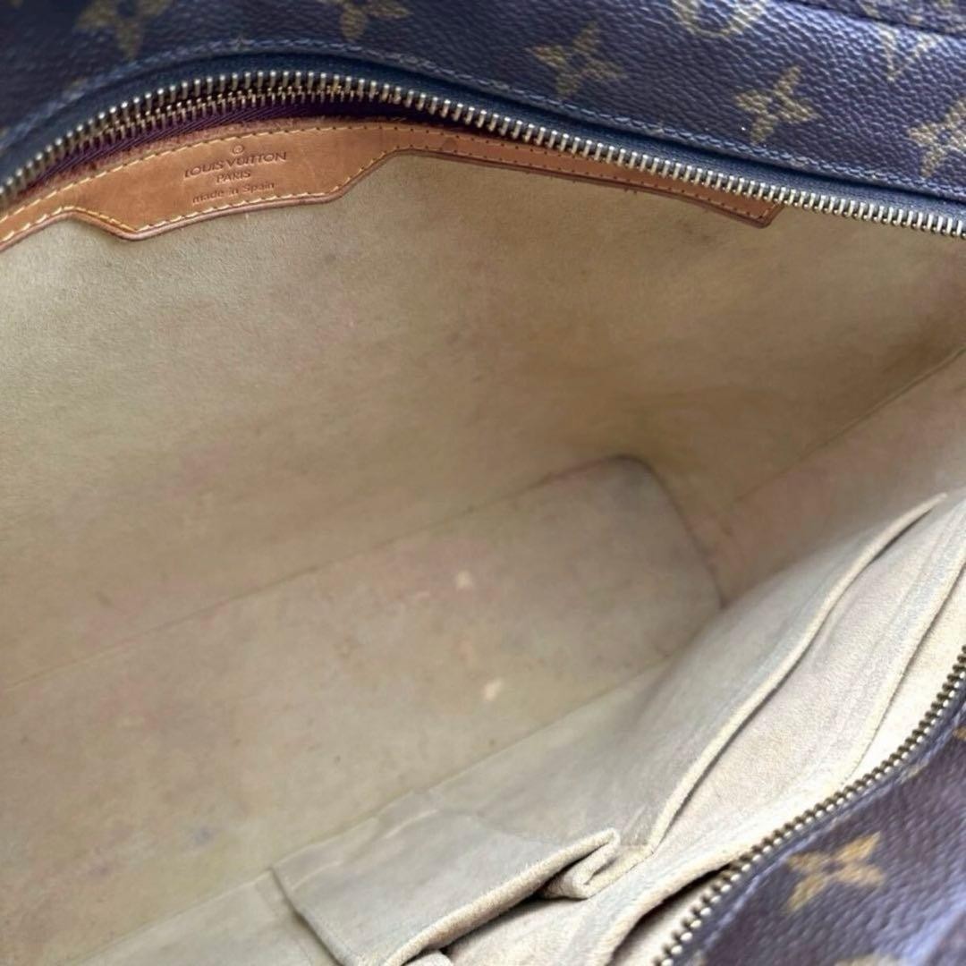 LOUIS VUITTON Luco Tote Bag Handbag M51155 Monogram Brown Women's Auth thumbnail 8