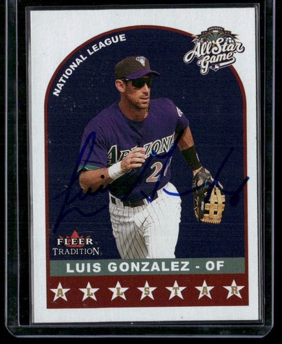 2002 Luis Gonzalez #U346