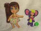 VINTAGE MATTEL LIDDLE KIDDLE KIDDLES DOLL & MOUSE TLC $16.99