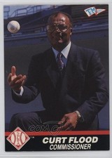 1989-90 T&M Senior Professional Baseball Association Box Set Curt Flood #1 0w6