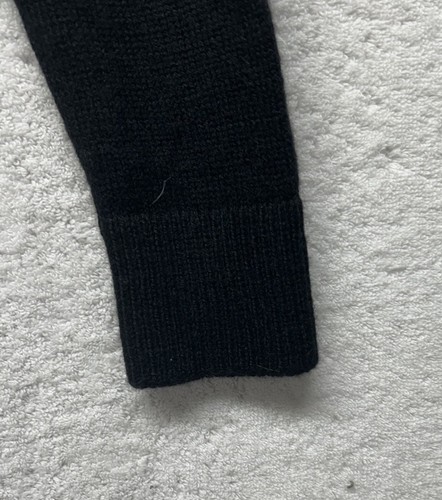 Peruvian Connection Womens Size XS Black Long Sleeve Royal Alpaca Sweater (T3) - Picture 2 of 6