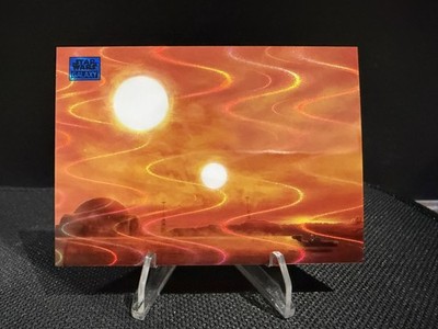2025 Star Wars Galaxy - #29 Tatooine Cruise /175 - Blue Ray Wave Refractor