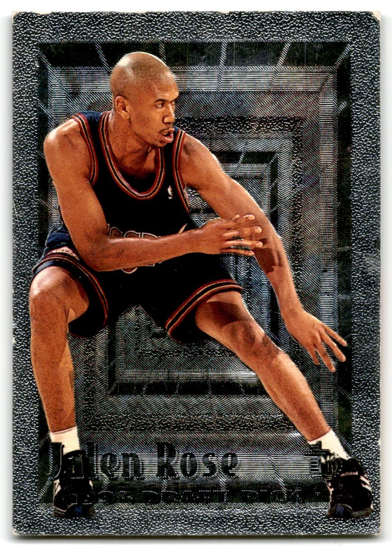 1994-95 Topps Embossed Jalen Rose Rookie Denver Nuggets #113