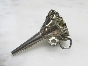 Vintage Sterling Silver Mini Perfume Funnel ~ 6.6grams ~ 12-G884
