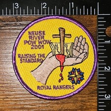Royal Rangers Neuse River Pow Wow 2001 Patch