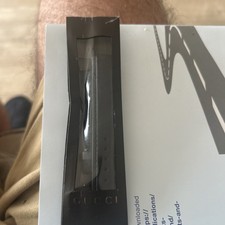 Gucci 16mm Black Leather Watch Strap