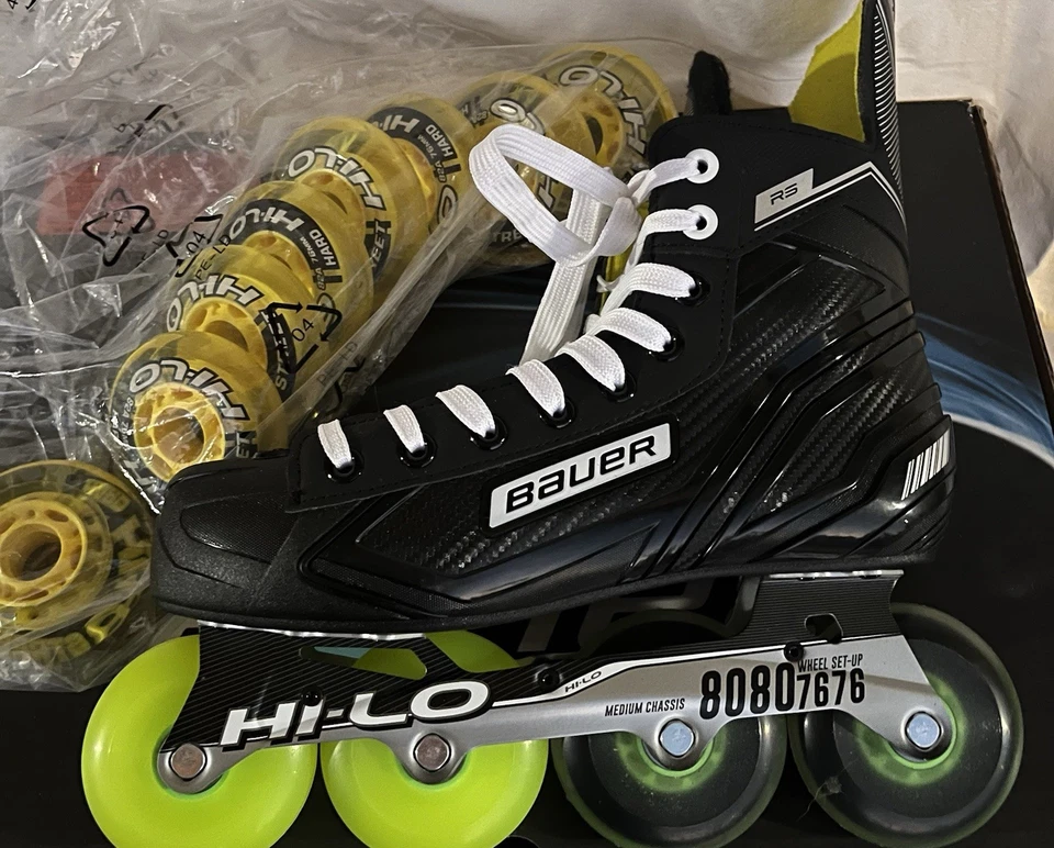Bauer RS Inline Skates, Men's Size 8.5, 26 Cm - Image 2 of 4