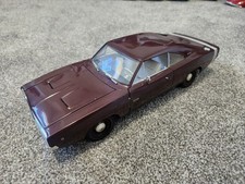 ERTL 1968 Dodge Charger R/T Burgundy Die-Cast Car1/18 Scale - NO BOX - MINOR DMG