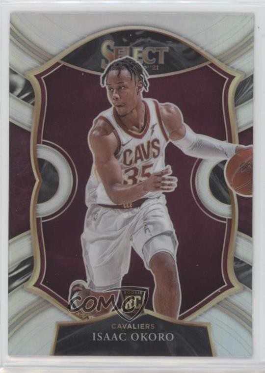 2020-21 Panini Select Concourse Silver Prizm Isaac Okoro #65 0kn5