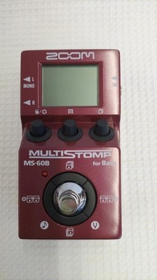 ZOOM MS60B Multieffektpedal Gitarrentastatur gebraucht bereit tragbar Pro Gerät