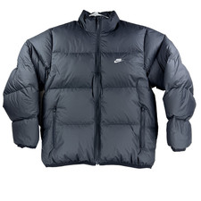 NWT Mens Nike Sportswear Club Therma-FIT Puffer Jacket Black Sz Small IB2975-010