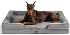 Bedsure XXL Orthopedic Dog Bed 52" Washable Waterproof Pet Sofa for Large Dogs