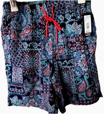 ROUNDTREE  YORKE SWIMWEAR Men  s Lined Swim Trunks Hobo look