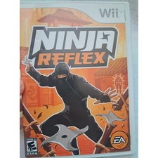Ninja Reflex Nintendo Wii EA Games 2008 Complete CIB Ninja Training Action