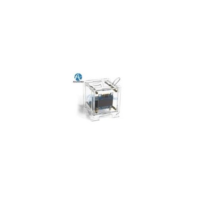 ESP8266   Electronic Kit OLED Mini Clock + Shell For   Soldering Practice #ac
