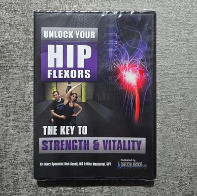 Unlock Your Hip Flexors DVD Strength Vitality Fitness Program (NEW ...