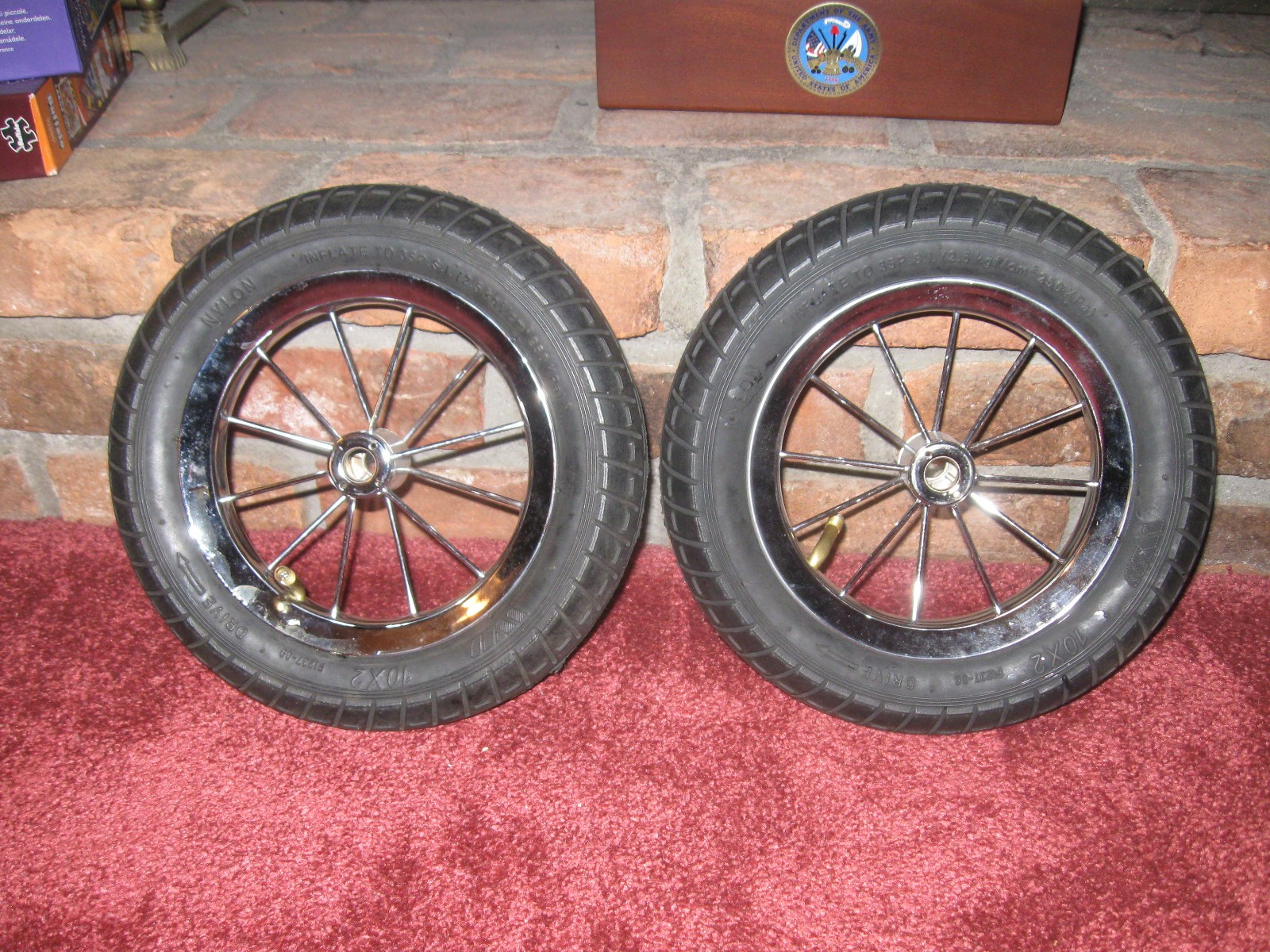 Schwinn Roadster Tricycle Rear Wheels - Tires, Tubes, Rims S