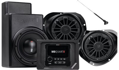 MB Quart Stage 3 Turned Audio System Kit - MBQG-STG3-1
