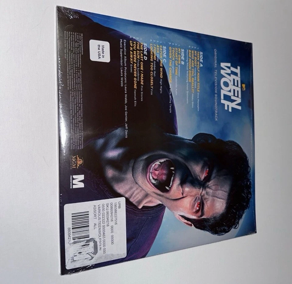 NEW MTV TEEN-WOLF soundtrack vinyl urban outfitters exclusive red / yellow Foto 3 de 3