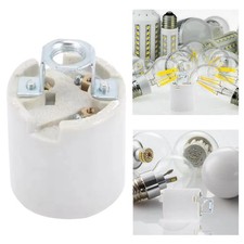 2Pcs Ceramic Heat Lamp Holder E26 High Temperature Resistant Universal