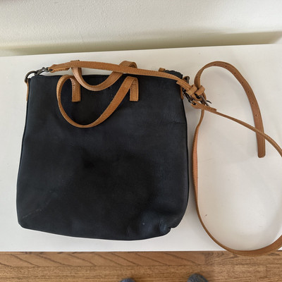 From the Silos! Magnolia ABLE BAG Black Crossbody EUC worn 2x
