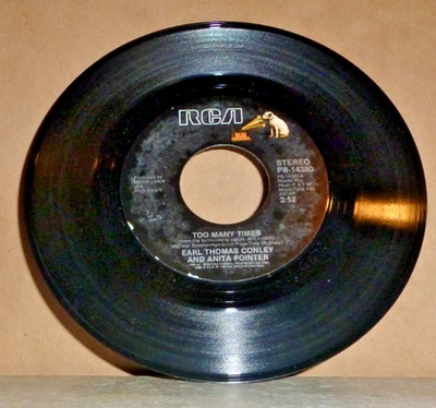 Earl Thomas Conley; Anita Pointer - Changes of Love; Too Many Times - 45 RPM 7''