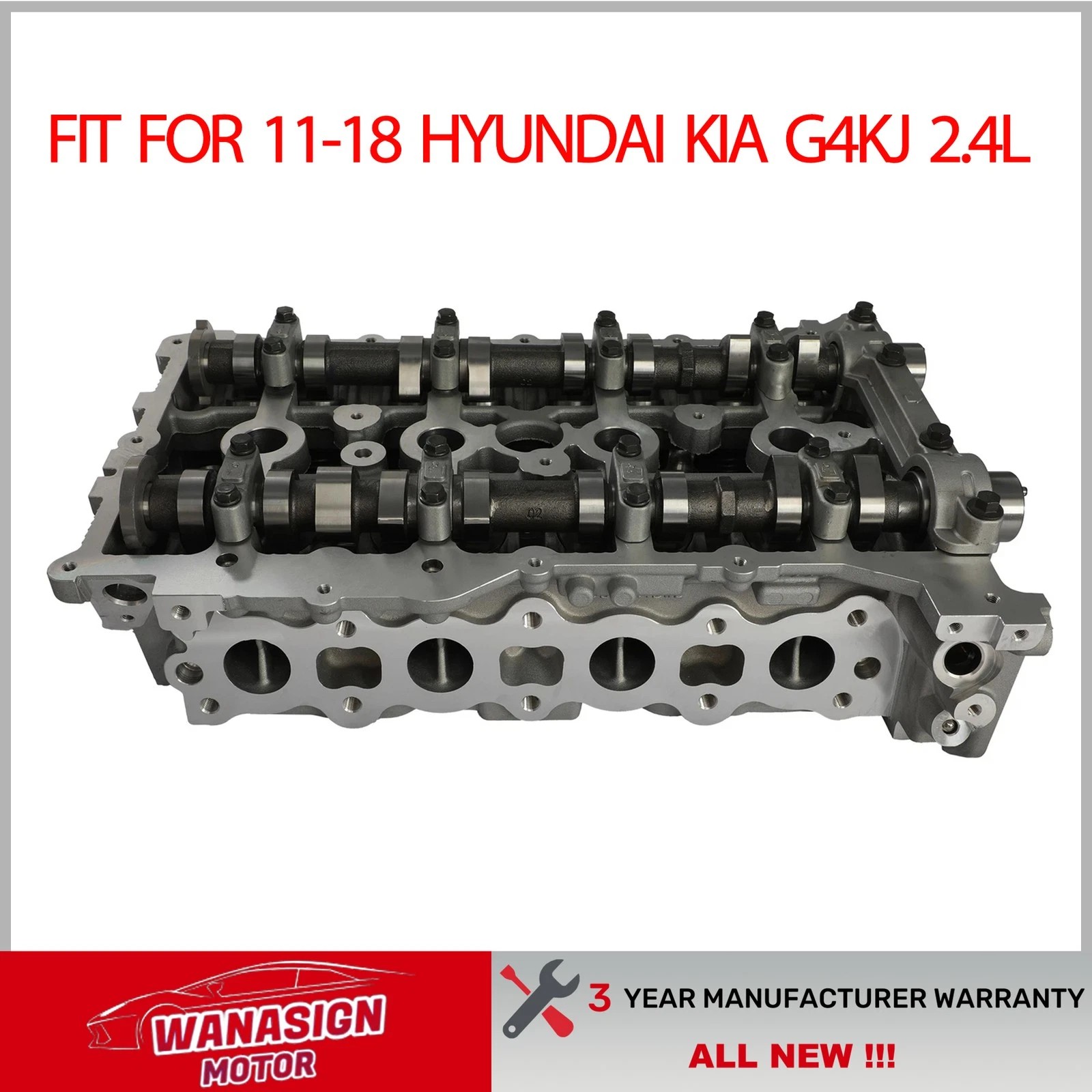 G4FD Cylinder Head Assembly Fit For 2012-19 Kia Soul Hyundai Veloster 1.6L G4FD