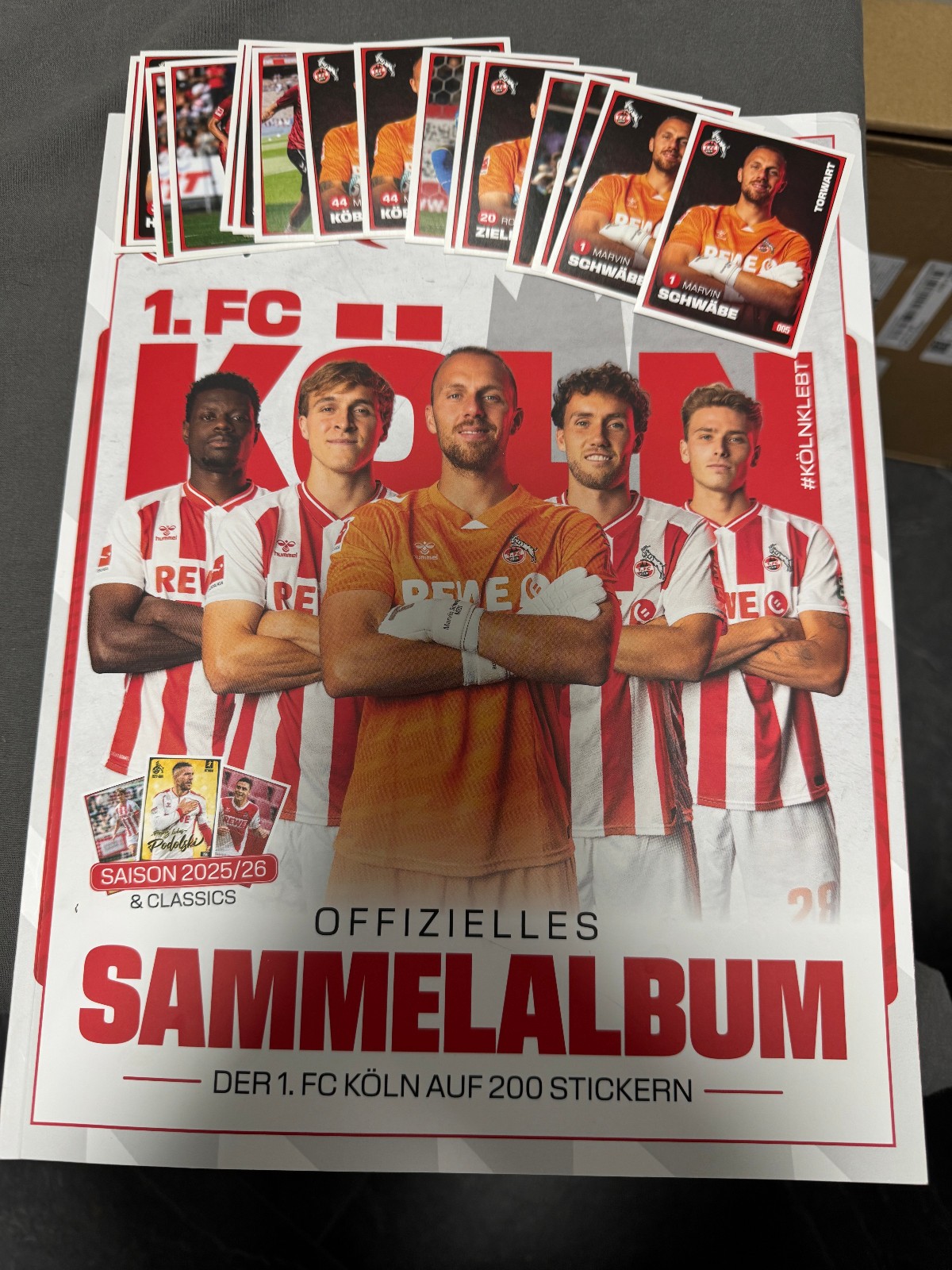 Rew Sticker Rewe Sticker 1.FC Köln für REWE Sticker Album 2025/2026 - Einzelsticker ...