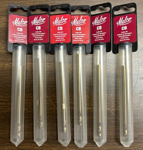 Neu Malco CB Ersatzfräser für HC1 und HC2 Lochschneider (6er Pack)